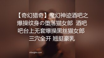 【奇幻猎奇】魔幻神迹酒吧之爆操纹身の堕落猫女郎  酒吧吧台上无套爆操黑丝猫女郎 三穴全开 翘挺豪乳