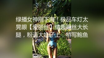 绿播女神刚下海！极品车灯太晃眼【爱丽丝】情趣黑丝大长腿，粉逼大奶子上，特写鲍鱼