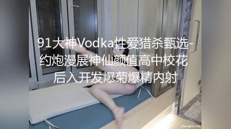 91大神Vodka性爱猎杀甄选-约炮漫展神仙颜值高中校花 后入开发爆菊爆精内射