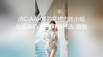 (BC-AA-082)花裙肉丝小姐姐逛商场..持续弯腰挑选..翘臀条纹内