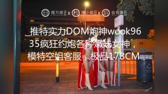 _推特实力DOM炮神wook9635疯狂约炮各种嫩妹女神，模特空姐客服，极品178CM