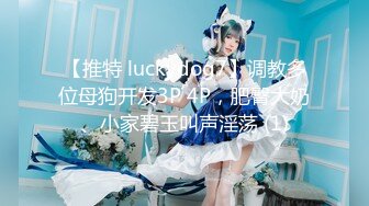 【推特 luckydog7】调教多位母狗开发3P 4P，肥臀大奶、小家碧玉叫声淫荡 (1)