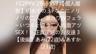 FC2PPV 2969559 【個人撮影】初めての３Pなのにノリノリの二人。激カワWフェラ～いつもと違う二人の激アツSEX！！正真正銘のお友達３【後編】あみ(22歳)＆あすか(23歳)